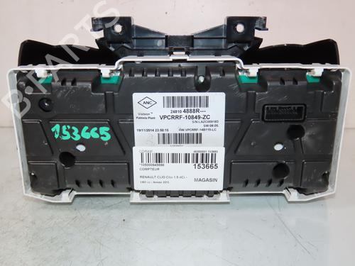 Instrument cluster RENAULT CLIO IV (BH_) 1.5 dCi 75 | BP25982002C47 
