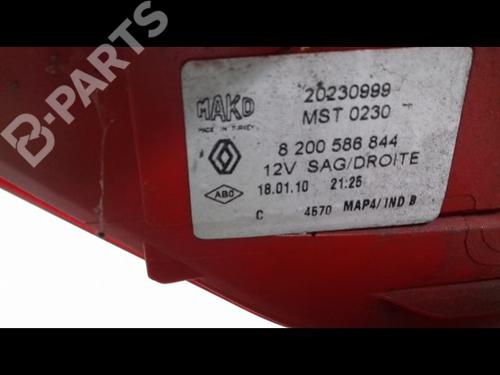 Right taillight RENAULT CLIO III Grandtour (KR0/1_) 1.5 dCi (KR0F) | BP9452066C35 