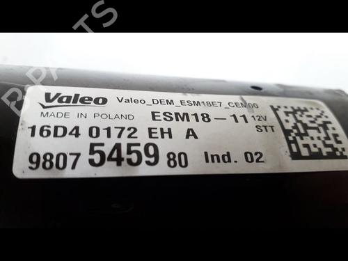 Startmotor CITROËN C3 II (SC_) 1.2 VTi 82 (82 hp) 9584986