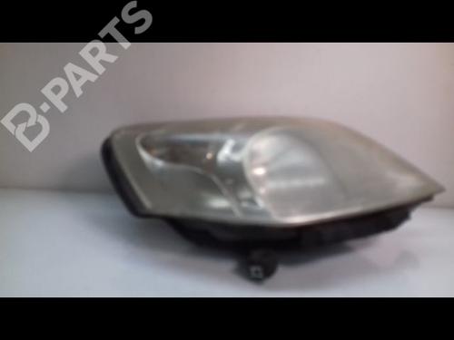 Used Right headlight CITROËN NEMO Box Body/MPV (AA_) 1.4 HDi (68 hp) 9652397