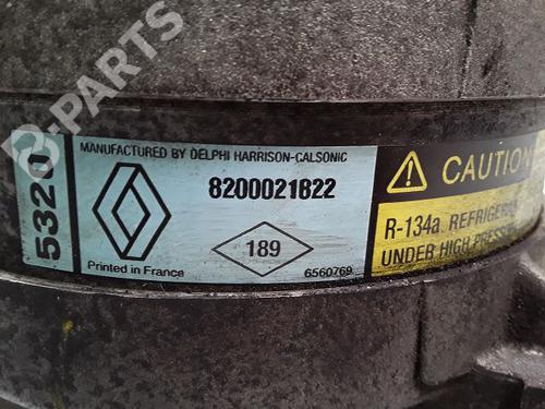 AC compressor RENAULT LAGUNA II (BG0/1_) 1.8 16V (BG04, BG0B, BG0C, BG0V) | BP8996167M34 