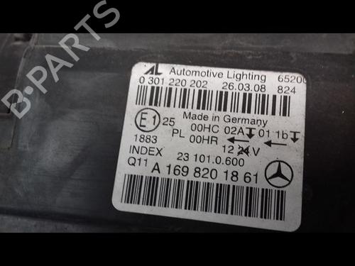 Used Right headlight MERCEDES-BENZ B-CLASS Sports Tourer (W245) B 200 CDI (245.208) (136 hp) 14957652