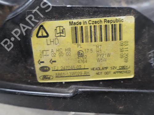 Used Right headlight Right headlight FORD FIESTA VI (CB1, CCN) 1.25 (60 hp) 36053930 36053930