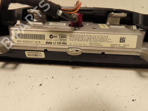 Used Display monitor BMW 3 Touring (F31) 318 d (143 hp) 31055262