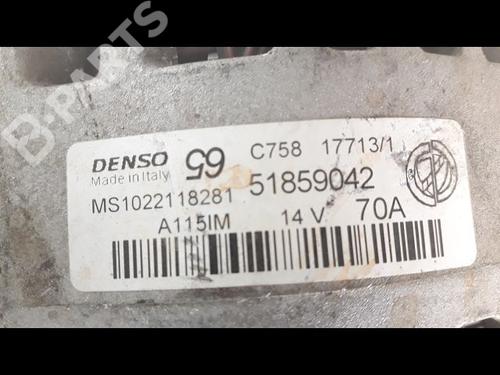 Alternator FIAT PANDA (312_, 319_) 1.2 (312PXA1A) | BP11499800M7 