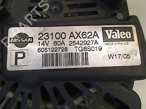 Alternator NISSAN MICRA III (K12)  | BP23149119M7 