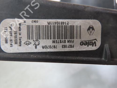 Used Radiator fan RENAULT CLIO V (B7_) 1.3 TCe 130 (B7MF) (131 hp) 30950878