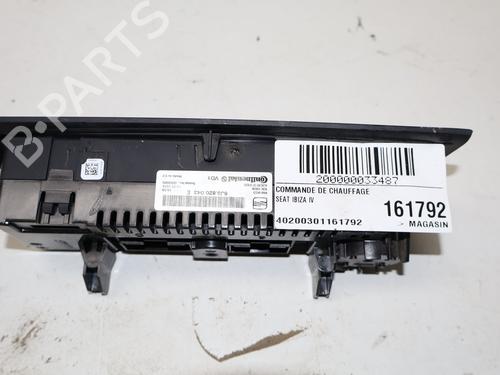 climate-control-seat-ibiza-iv-6j5-6p1-2008-2009-2010-2011-2012-2013-2014-2015-2016-2017-36344145 main image