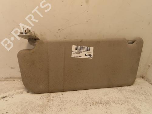 Used Left sun visor PEUGEOT PARTNER Box Body/MPV (K9) 1.5 BlueHDI 130 (131 hp) 30954363