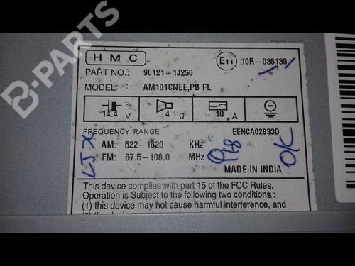 Radio HYUNDAI i20 I (PB, PBT) 1.1 CRDi | BP8979857E6 