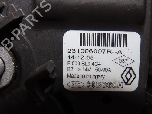 Generator RENAULT CLIO IV (BH_) 0.9 TCe 90 (BHNF, BHMA, BHMH, BHJK, BHJR) (90 hp) 31030723