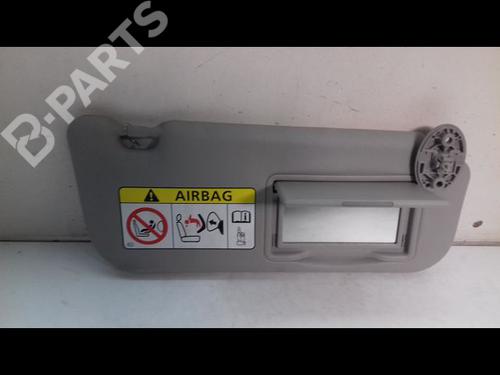 Used Right sun visor TOYOTA YARIS (_P13_) 1.5 Hybrid (NHP130_, NHP130) (101 hp) 10990669