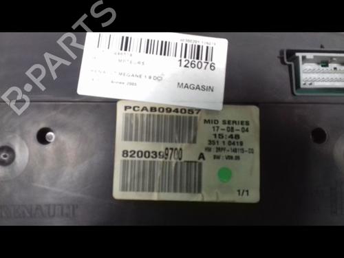Quadrante RENAULT MEGANE II Estate (KM0/1_) 1.9 dCi (KMRG, KM1G, KM0G, KM2C) (120 hp) 23151279
