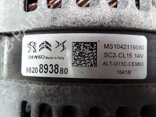Generator CITROËN C3 III (SX) 1.5 BlueHDi 100 (SXYHYP, SXYHTU) (102 hp) 8998367