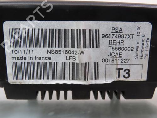 Used Climate control PEUGEOT 206+ (2L_, 2M_) 1.4 i (73 hp) 25299885