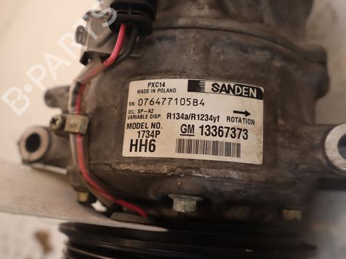 Used AC compressor AC compressor OPEL ASTRA K (B16) 1.6 CDTi (68) (110 hp) 36758485 36758485