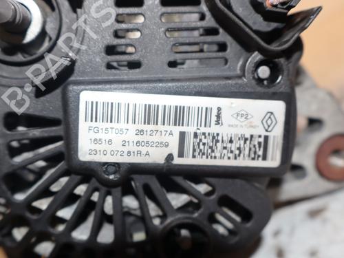 Alternador Alternador DACIA DUSTER (HS_) 1.5 dCi 4x4 (109 hp) 35496050 35496050