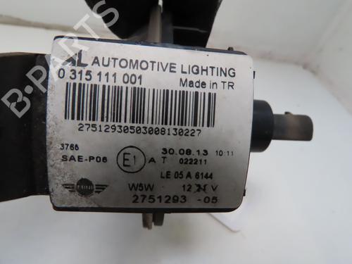 Mistlamp links MINI MINI (R56) One (75 hp) 27621879