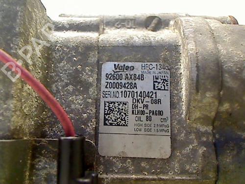 AC compressor NISSAN NOTE (E11, NE11) 1.4 | BP8985739M34 