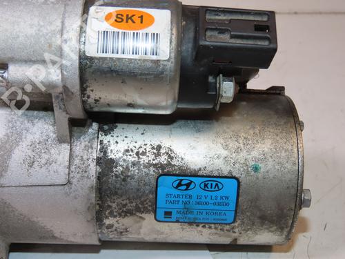 Used Starter KIA RIO IV (YB, SC, FB) 1.25 (84 hp) 29577672