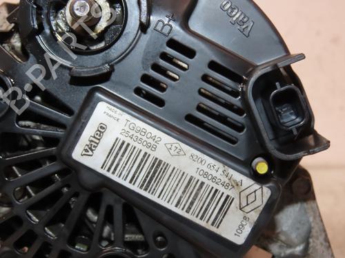 Alternator RENAULT TWINGO II (CN0_) 1.2 (CN0D) | BP20385480M7