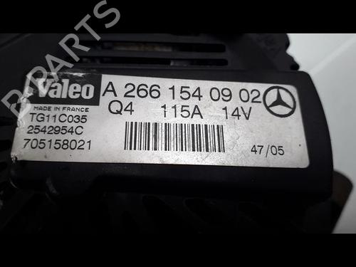 alternator-mercedes-benz-b-class-sports-tourer-w245-b-200-245233-2661541302-2005-2006-2007-2008-2009-2010-2011-10524079 main image