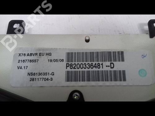 Instrument cluster RENAULT KANGOO (KC0/1_) 1.5 dCi | BP8998514C47 