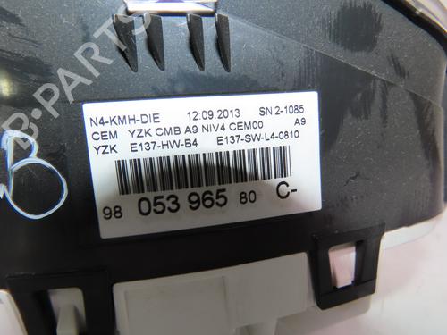 Used Instrument cluster PEUGEOT 2008 I (CU_) 1.6 HDi (92 hp) 15799263