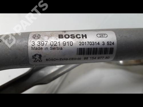 Used Front wiper motor PEUGEOT 208 I (CA_, CC_) 1.6 HDi / BlueHDi 75 (75 hp) 11959154