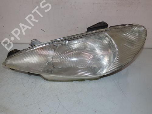 Used Left headlight PEUGEOT 206 Van 1.9 D (69 hp) 26335727
