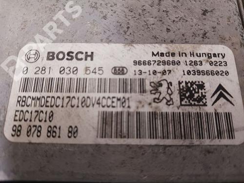 Used Engine control unit (ECU) PEUGEOT 208 I (CA_, CC_) 1.4 HDi (68 hp) 11971590