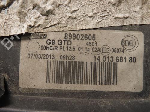 Left headlight CITROËN JUMPY II (VF7) 2.0 HDi 125 | BP29902294C28 