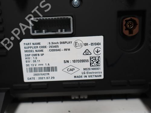Display für Display RENAULT ARKANA I (LCM_, LDN_) 1.6 E-TECH 145 (LDMU) (143 hp) 36681360 36681360