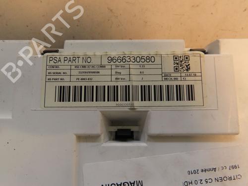 Used Instrument cluster Instrument cluster CITROËN C5 III (RD_) 2.0 HDi 140 (RDRHF8, RDRHFA, RDRHA8, RDRHAJ) (140 hp) 17085934 17085934