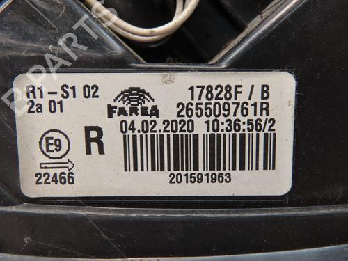 Used Right taillight RENAULT CLIO V (B7_) 1.5 Blue dCi 85 (B7AG) (86 hp) 29170850