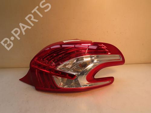 Used Right taillight PEUGEOT 208 I (CA_, CC_) 1.4 HDi (68 hp) 17086003