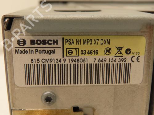 Bilradio CITROËN BERLINGO MULTISPACE (B9) 1.6 HDi 110 (109 hp) 30404413