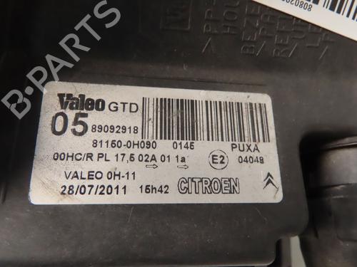 Used Left headlight CITROËN C1 (PM_, PN_) 1.0 (68 hp) 29170845