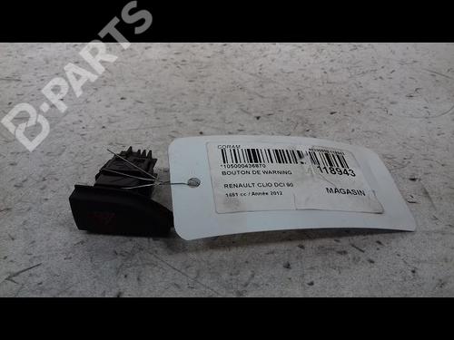 Used Warning switch RENAULT CLIO IV (BH_) 1.5 dCi 90 (90 hp) 8995900