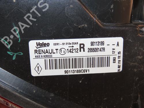 Right taillight DACIA SANDERO II TCe 90 (B8M1, B8MA, B8AC) | BP28613770C35