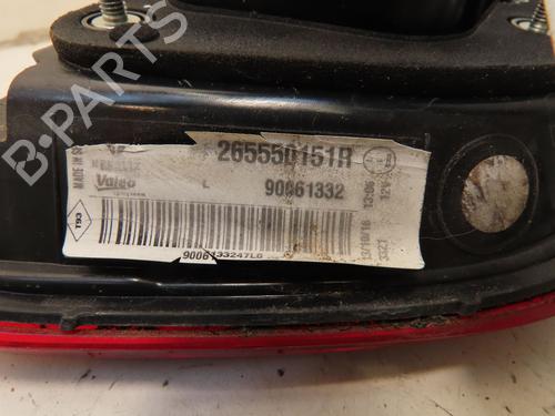 Left tailgate light RENAULT KADJAR (HA_, HL_) 1.6 dCi 130 4x4 (HLA4) | BP31141372C79