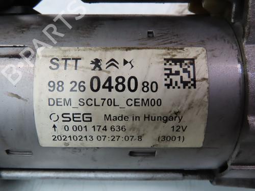 Startmotor CITROËN JUMPER II Van 2.2 BlueHDi 140 (140 hp) 26608045