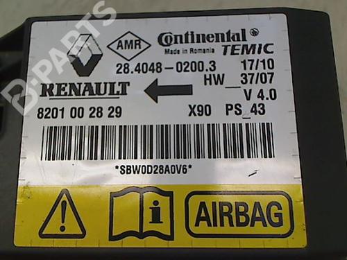 Kollisjonspute styreenhet DACIA SANDERO 1.5 dCi (86 hp) 8977370