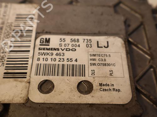 Engine control unit (ECU) OPEL ASTRA H TwinTop (A04) 1.6 (L67) | BP39217852M57 - Image 3
