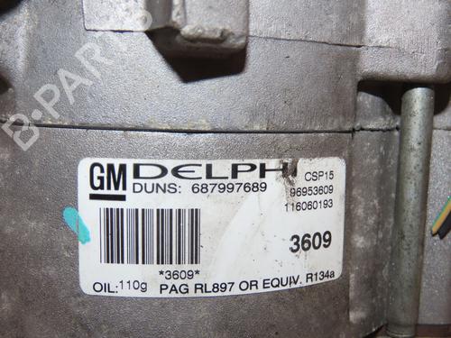 AC compressor CHEVROLET AVEO Saloon (T300) 1.4 | BP29577680M34 