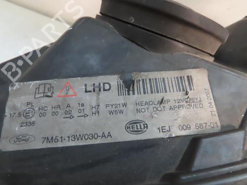 Used Left headlight FORD C-MAX (DM2) 2.0 TDCi (136 hp) 17657271