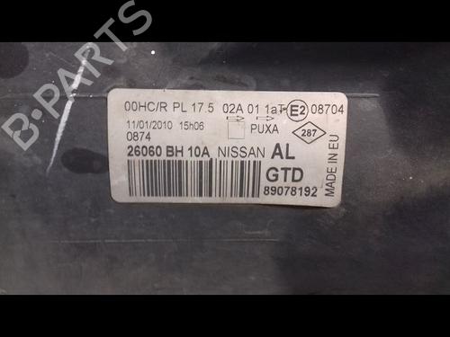 Left headlight NISSAN NOTE (E11, NE11) 1.5 dCi | BP11694425C28