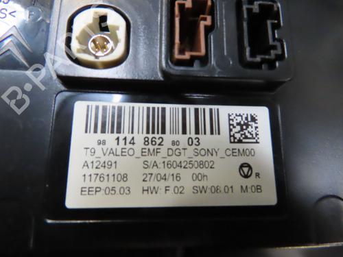 Used Display monitor PEUGEOT 308 II (LB_, LP_, LW_, LH_, L3_) 2.0 GT BlueHDi 180 (181 hp) 25149902