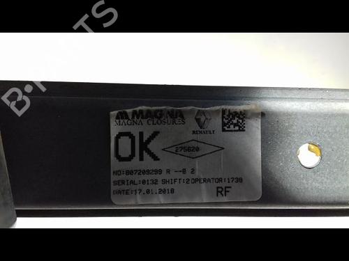 Used Front right window mechanism DACIA SANDERO II TCe 90 (B8M1, B8MA, B8AC) (90 hp) 8994661
