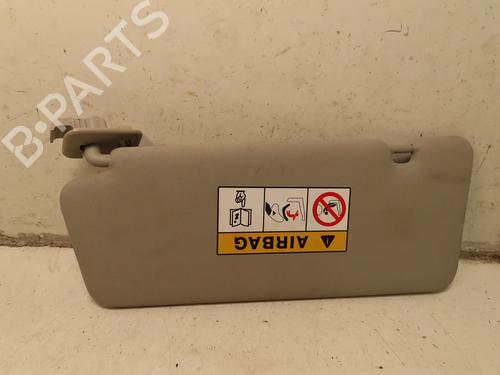 Used Right sun visor RENAULT TWINGO III (BCM_, BCA_) 0.9 TCe 90 (BCM9, BCM2) (90 hp) 30867915
